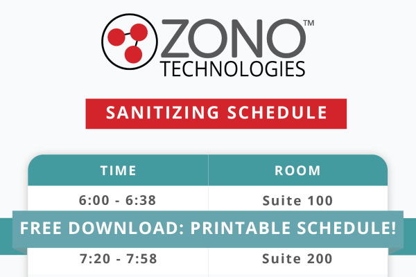 ZONO Schedule Printable Filled Header
