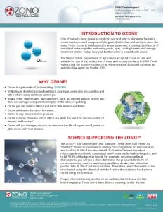 2023 Ozone Summary and Safety Information Page 1